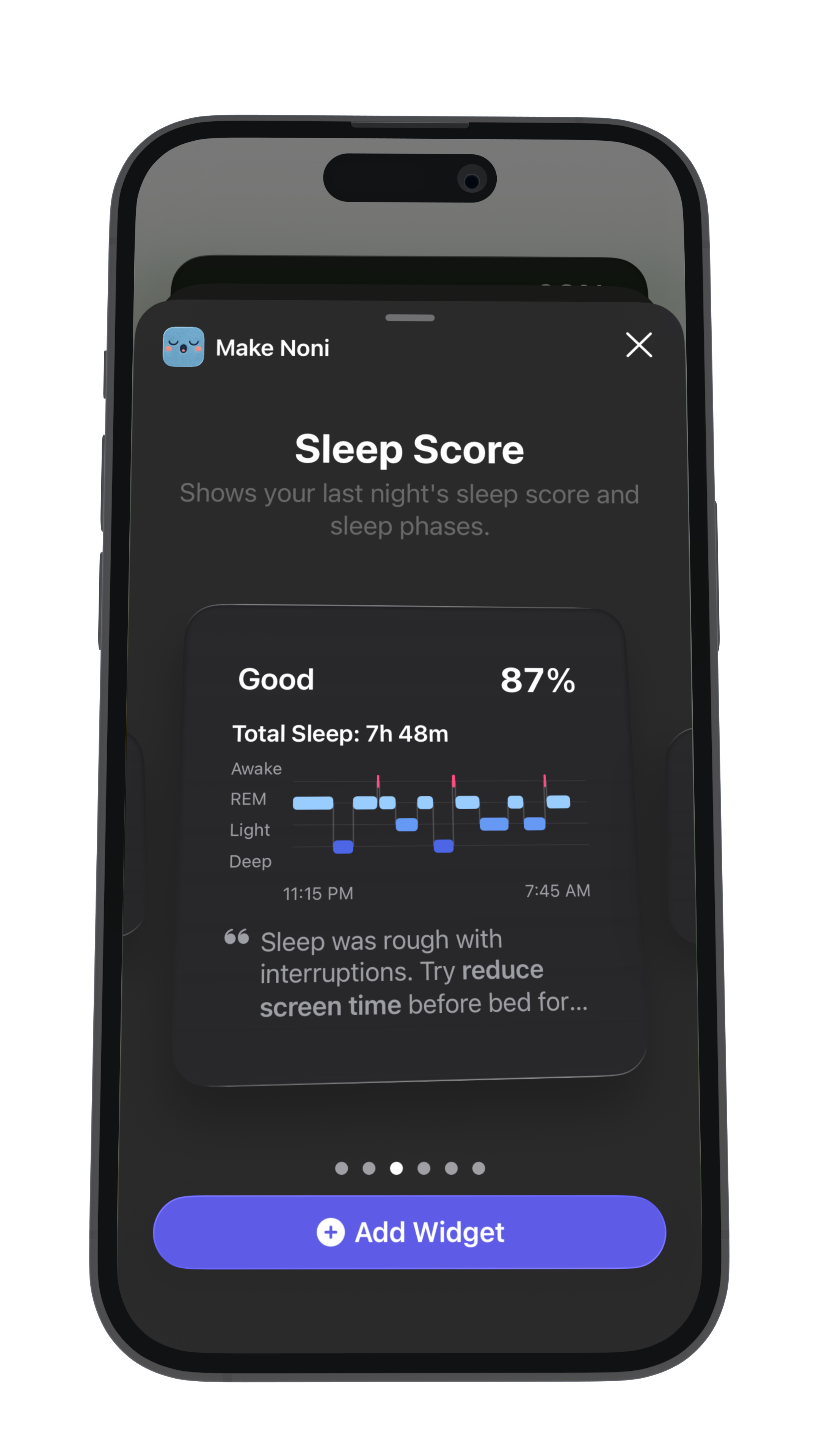 Lock Screen Widgets screenshot